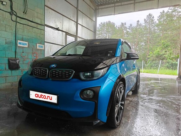 2016 BMW i3 REX 94Ah I (I01), синий, 2250000 рублей - вид 4