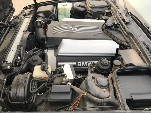1993 BMW 5 серии 530i III (E34), чёрный - вид 17