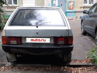 2001 Lada (ВАЗ) 2109, серебристый, 70000 рублей, вид 4
