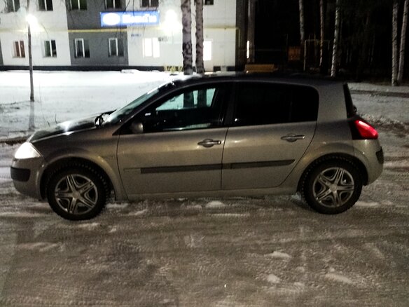 2003 Renault Megane II, серый, 357000 рублей - вид 9