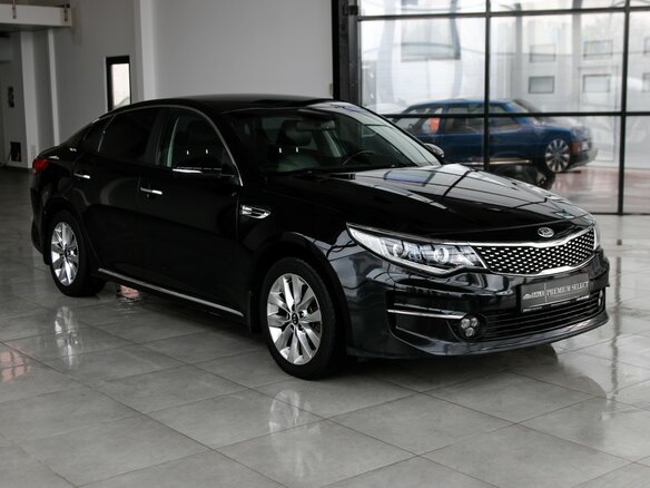 2016 Kia Optima IV, чёрный