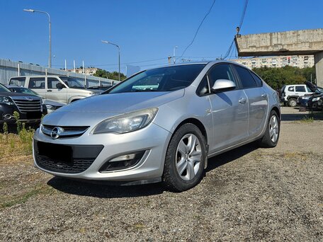 2012 Opel Astra J Рестайлинг, серебристый, 621000 рублей, вид 1