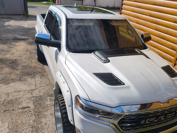 2018 Ram 1500 Crew Cab eTorque V, белый, 7000000 рублей - вид 8