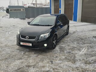 2011 Toyota Corolla Fielder X (E140, E150) Рестайлинг, чёрный, 1300000 рублей, вид 3