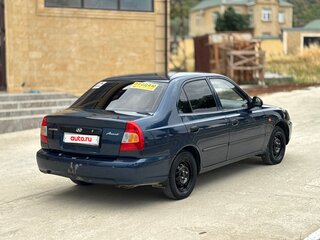 2007 Hyundai Accent ТагАЗ II, синий, 320000 рублей, вид 2