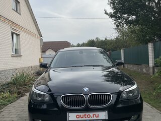 2008 BMW 5 серии 525d V (E60/E61) Рестайлинг, чёрный, 1600000 рублей, вид 2