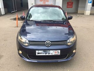 2012 Volkswagen Polo V, синий, 550000 рублей, вид 3