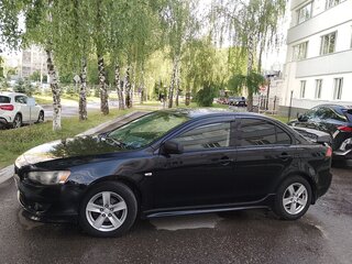 2007 Mitsubishi Lancer X, чёрный, 650000 рублей, вид 2