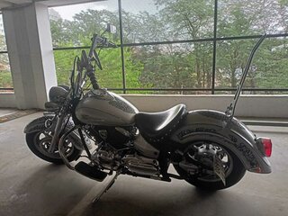 2006 Yamaha XVS1100, серебристый, 590000 рублей, вид 5