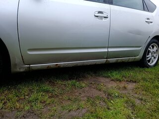 2005 Toyota Prius II (XW20), серебристый, 350000 рублей, вид 3