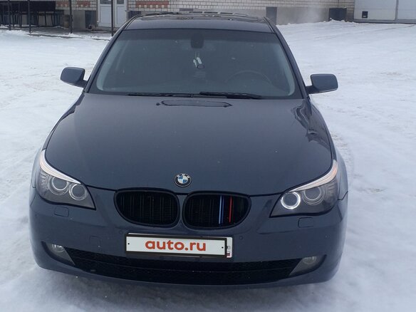 2007 BMW 5 серии 530i V (E60/E61) Рестайлинг, серый