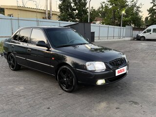 2011 Hyundai Accent ТагАЗ II, чёрный, 610000 рублей, вид 3