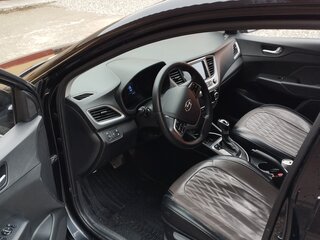 2018 Hyundai Solaris II, чёрный, 1250000 рублей, вид 5