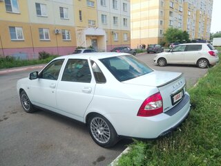 2018 Lada (ВАЗ) Priora I Рестайлинг, белый, 750000 рублей, вид 4