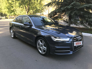 2015 Audi A6 IV (C7) Рестайлинг, серый, 3000000 рублей, вид 2