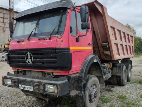 2006 Beiben (North Benz) ND3250, красный, 700000 рублей, вид 2