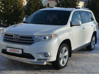 2011 Toyota Highlander II (XU40) Рестайлинг, белый, 2050000 рублей, вид 1