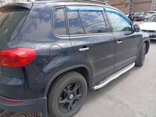 2011 Volkswagen Tiguan I Рестайлинг, чёрный, 999000 рублей, вид 4