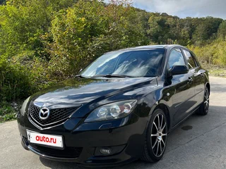 2008 Mazda 3 I (BK) Рестайлинг, чёрный, 465000 рублей, вид 1
