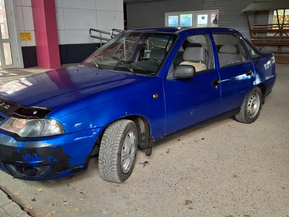 2012 Daewoo Nexia I Рестайлинг, синий, 65000 рублей