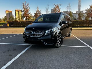 2022 Mercedes-Benz V-Класс Extra Long 300 d экстра длинный III (W447) Рестайлинг, чёрный, 12510000 рублей, вид 1