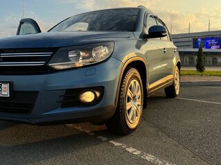 2013 Volkswagen Tiguan I Рестайлинг, синий, 1450000 рублей, вид 1