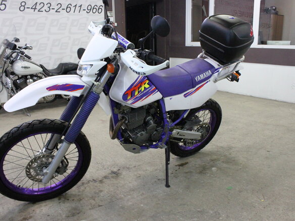 1993 Yamaha TT-R250, белый - вид 7