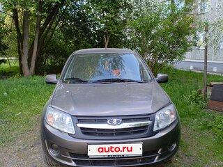 2013 Lada (ВАЗ) Granta I, коричневый, 610000 рублей, вид 1