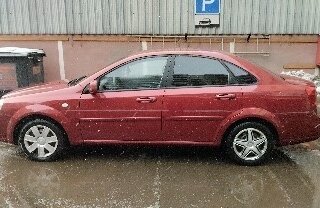 2010 Chevrolet Lacetti I, красный, 600000 рублей, вид 4