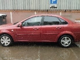 2010 Chevrolet Lacetti I, красный, 600000 рублей - вид 3