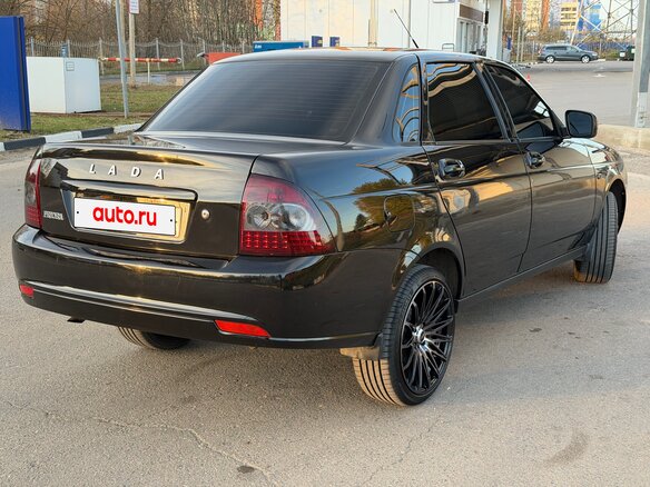 2018 Lada (ВАЗ) Priora I Рестайлинг, чёрный, 899000 рублей - вид 3