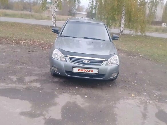 2008 Lada (ВАЗ) Priora I, серый, 380000 рублей - вид 3