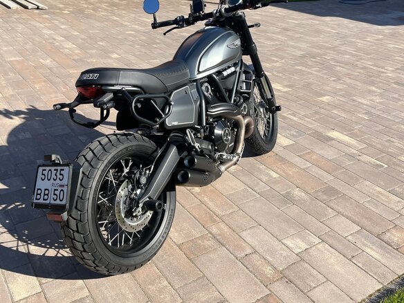 2022 Ducati Scrambler 800, серый, 1280000 рублей - вид 1