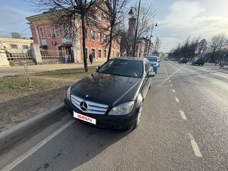 2008 Mercedes-Benz C-Класс 180 Kompressor III (W204), чёрный, 799999 рублей, вид 1