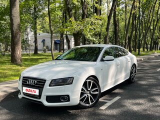2009 Audi A5 I (8T), белый, 1150000 рублей, вид 1