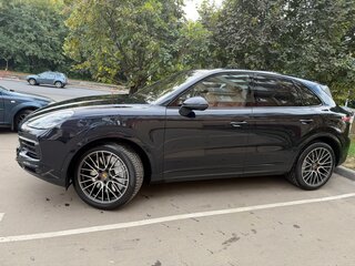 2018 Porsche Cayenne S III, синий, 7270000 рублей, вид 4