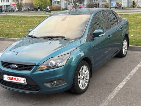 2008 Ford Focus II Рестайлинг, зелёный, 499999 рублей, вид 1