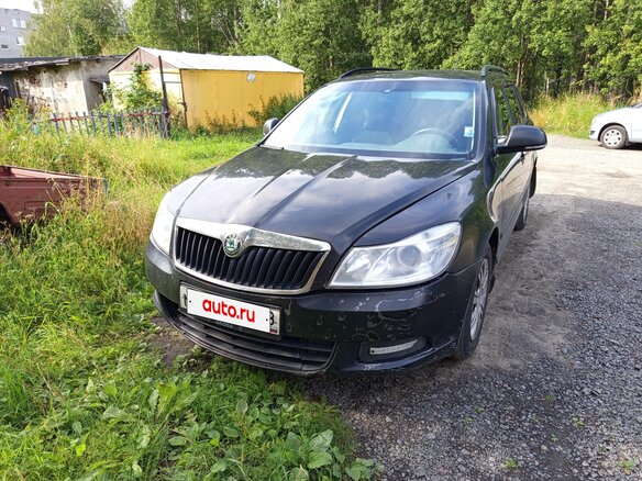 2012 Skoda Octavia II (A5) Рестайлинг, чёрный, 690000 рублей