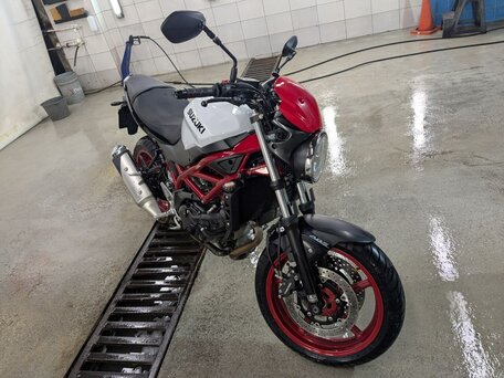 2021 Suzuki SV 650, белый, 550000 рублей, вид 5