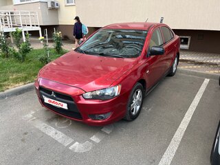 2008 Mitsubishi Lancer X, красный, 830000 рублей, вид 2
