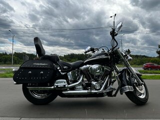 2002 Harley-Davidson Heritage, чёрный, 689000 рублей, вид 5