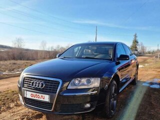 2007 Audi A8 II (D3) Рестайлинг, чёрный, 1100000 рублей, вид 1