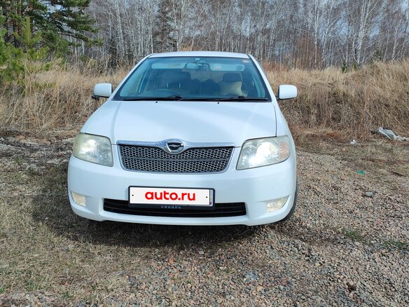 2005 Toyota Corolla Fielder IX (E120, E130) Рестайлинг, белый, 748000 рублей