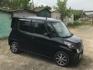 2018 Nissan Dayz Roox I Рестайлинг, чёрный, 955000 рублей, вид 2