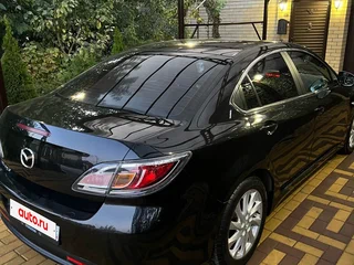 2011 Mazda 6 II (GH) Рестайлинг, чёрный, 850000 рублей, вид 4