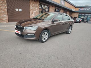 2021 Skoda Rapid II, коричневый, 1250000 рублей, вид 1