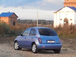2004 Nissan Micra III (K12), фиолетовый, 550000 рублей, вид 2