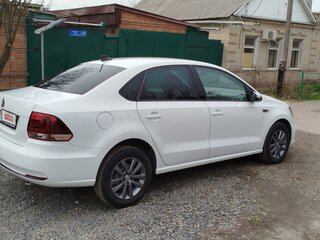 2019 Volkswagen Polo V Рестайлинг, белый, 1255000 рублей, вид 4