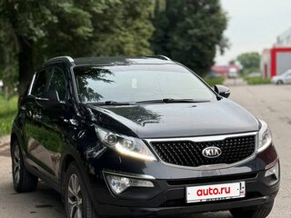 2014 Kia Sportage III Рестайлинг, чёрный, 1370000 рублей, вид 4