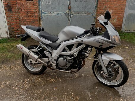 2003 Suzuki SV 650, серебристый, 300000 рублей, вид 4